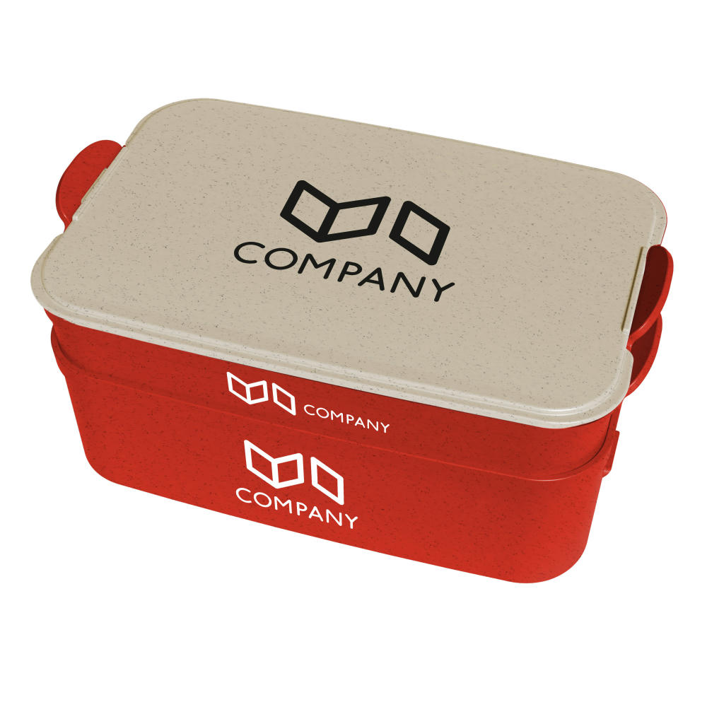 Koziol STAKK BENTOBOX 2 Bentobox 2l Werbeartikel