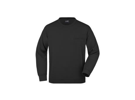 Product image Men's Round Sweat Pocket - Klassisches Sweatshirt mit Brusttasche Werbeartikel