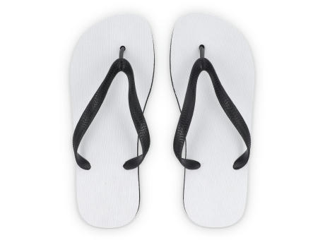 Zehensandalen Größe L 39/42 Sublimation Werbeartikel