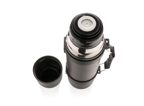 Thermosflasche mit 2 Bechern Werbeartikel