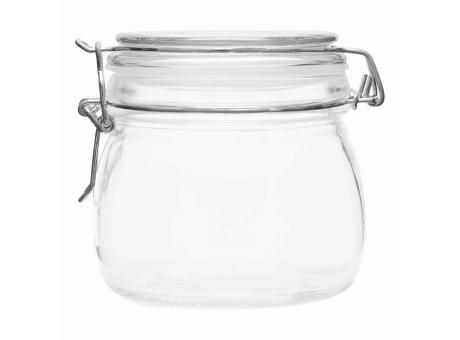 CLICKY M - Vorratsglasmit Bügelverschluss, Füllmenge ca. 500 ml Werbeartikel