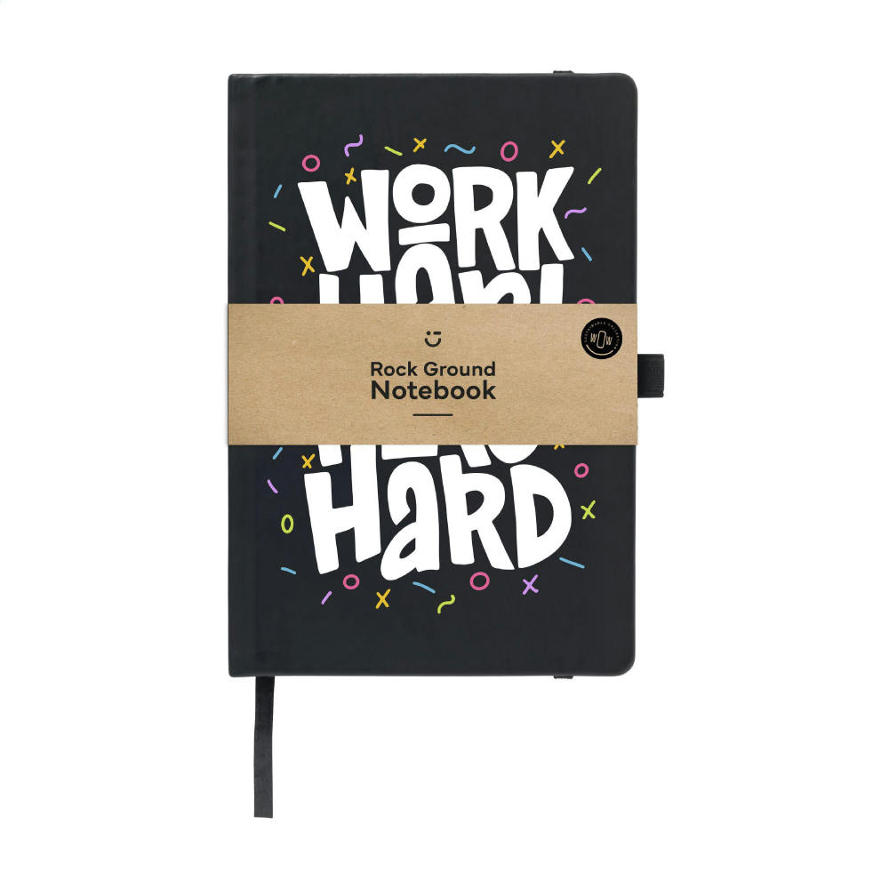 Product image Rock Ground Notebook A5 Notizbuch Werbeartikel