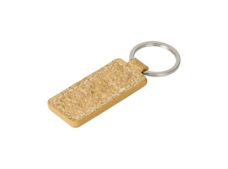Schlüsselanhänger "Kork", eckig bedrucken
