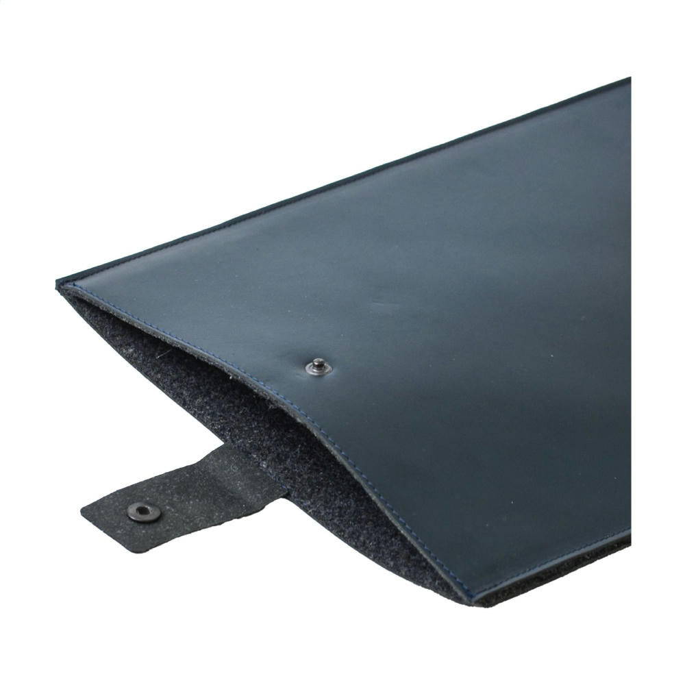 Recycled Leather Laptop Sleeve 14" Werbeartikel