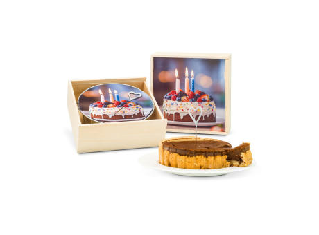 Geschenkset / Präsenteset: Feierkuchen Werbeartikel