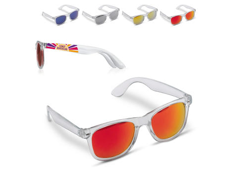 Sonnenbrille Bradley transparent UV400 bedrucken