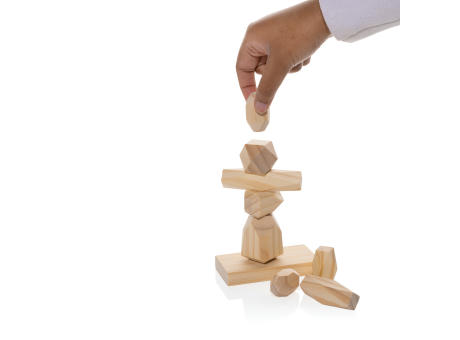 Ukiyo Crios hölzerne Balanciersteine im Etui Werbeartikel