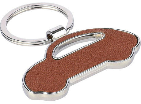 Product image Schlüsselanhänger aus recyceltem Leder Joan bedrucken