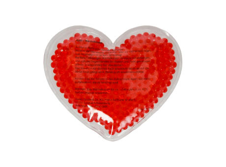 Kühl-/Wärmekissen "Bead", Herz Werbeartikel