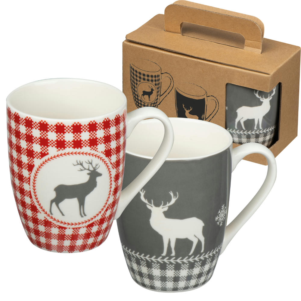 Product image Set aus 2 Weihnachtstassen Werbeartikel