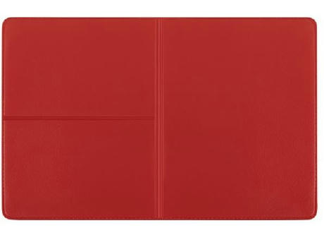 Product image CreativDesign® Ausweistasche "Euro" Normalfolie rot mit Einschub bedrucken