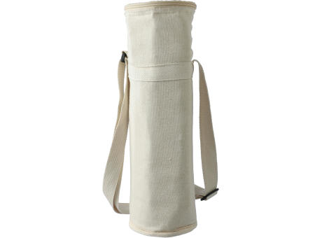 Kühltasche für Flaschen aus recycelter Baumwolle (270 g/m2) Eugene bedrucken
