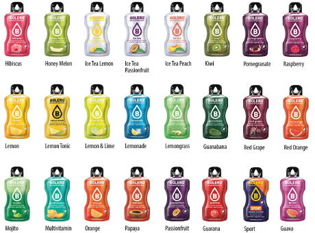 BOLERO Drinks Werbekarte,   3 g, Inhalt: BOLERO zuckerfreies Getränkepulver Werbeartikel