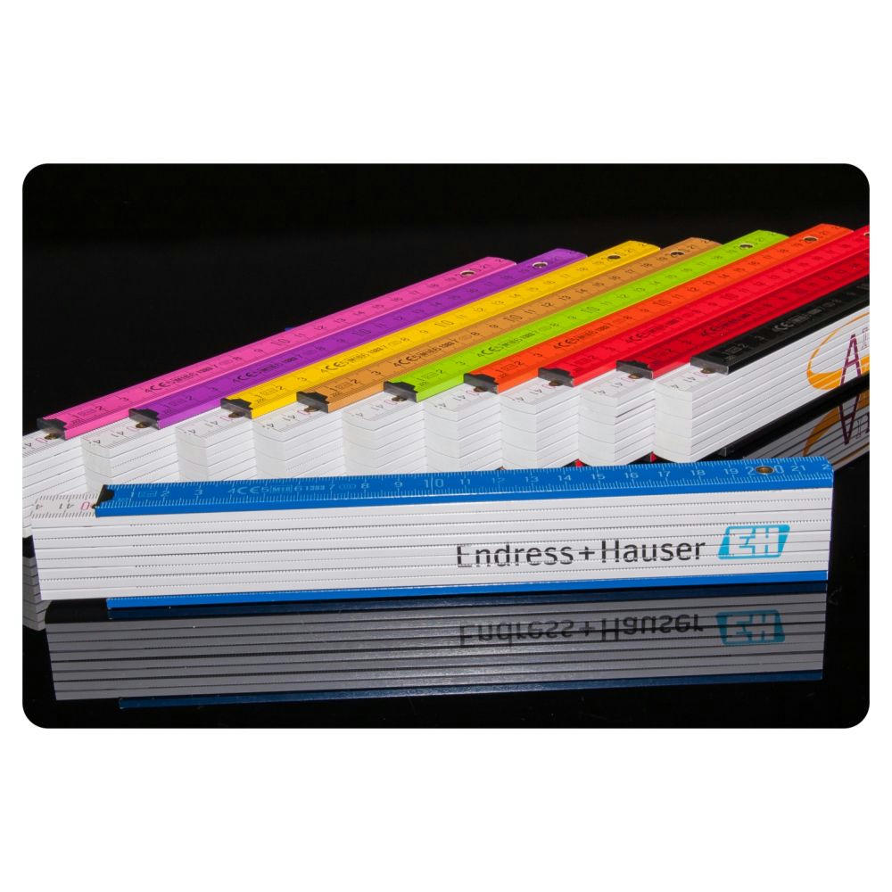 Holz-Gliedermaßstab Werbeartikel