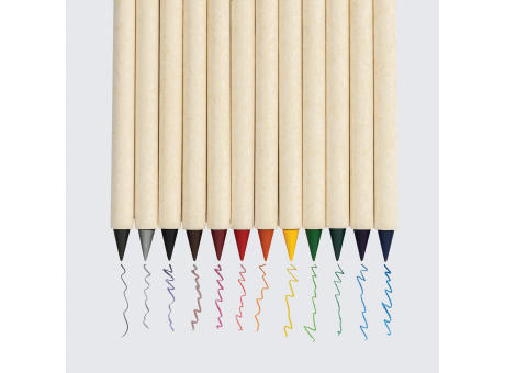 Micki GRS 12-tlg. Infinity-Buntstifteset Werbeartikel