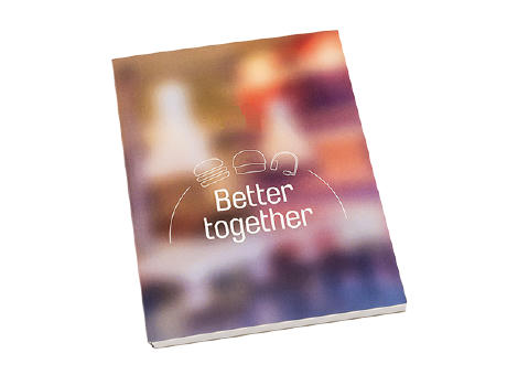 Product image Softcover-Notizbuch A5, 50 Blatt Werbeartikel