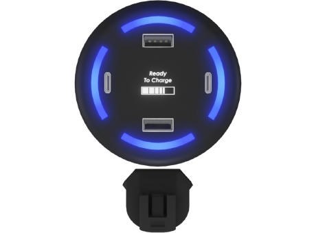 Product image SCX.design H11 Smart Home Ladegerät mit Leuchtlogo Werbeartikel