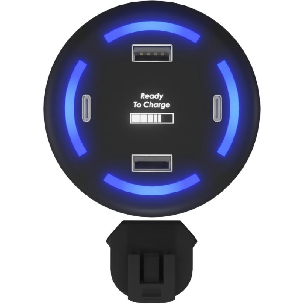 Product image SCX.design H11 Smart Home Ladegerät mit Leuchtlogo Werbeartikel