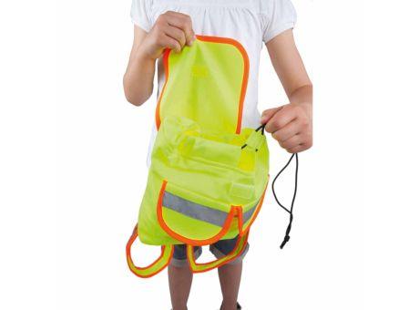 Kinderrucksack DUO SAC gelb/orange bedrucken