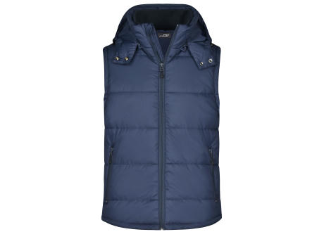 Product image Men's Padded Vest - Modische Steppweste mit abnehmbarer Kapuze Werbeartikel