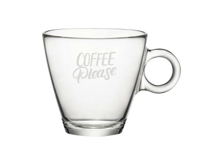 Lugano Espressoglas 100 ml Werbeartikel