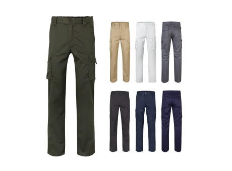 Product image VL PAN. Multitaschen-Stretchhose (290 g/m²) aus Baumwolle (46 %), EME (38 %) und Polyester (16 %) Werbeartikel