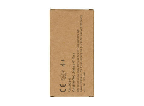 Malstifte-Set "Nature 6" kurz Werbeartikel