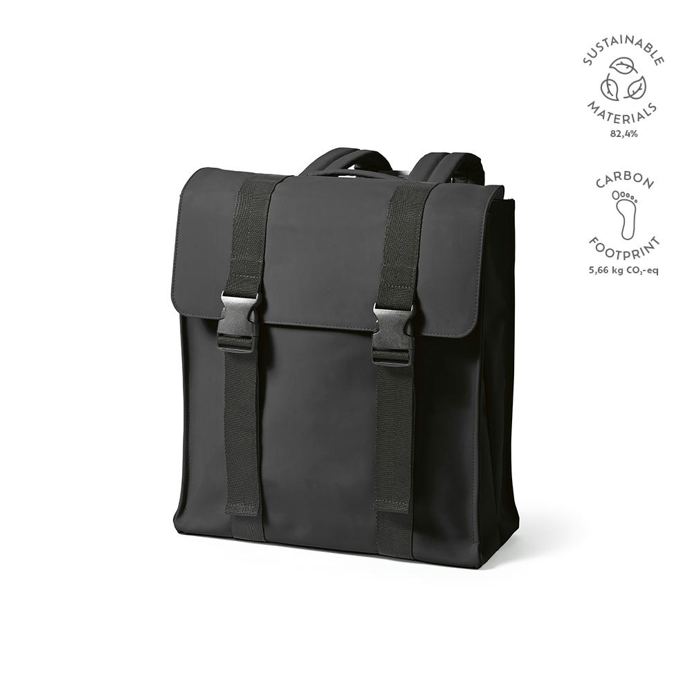 Edinburgh Laptop Rucksack 22L recy. PU Werbeartikel