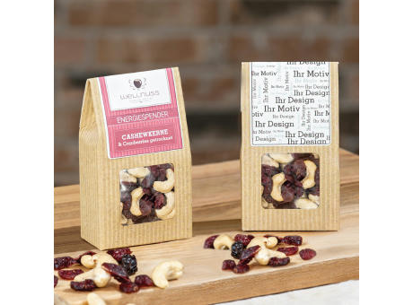 Product image Cranberries und Cashewkerne in der Mini-Faltschachtel  bedrucken