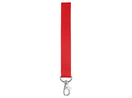 Kurz-Lanyard mit Standardkarabiner, Werbeartikel