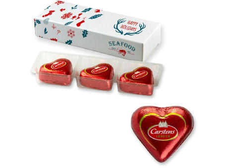 Product image Lübecker Marzipanherzen, ca. 36g, Faltschachtel bedrucken