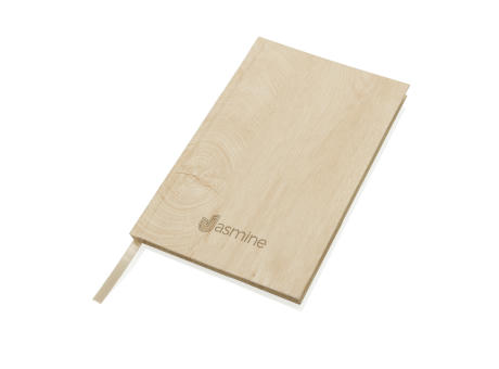 Kavana A5 Notizbuch mit Holz-Print Werbeartikel