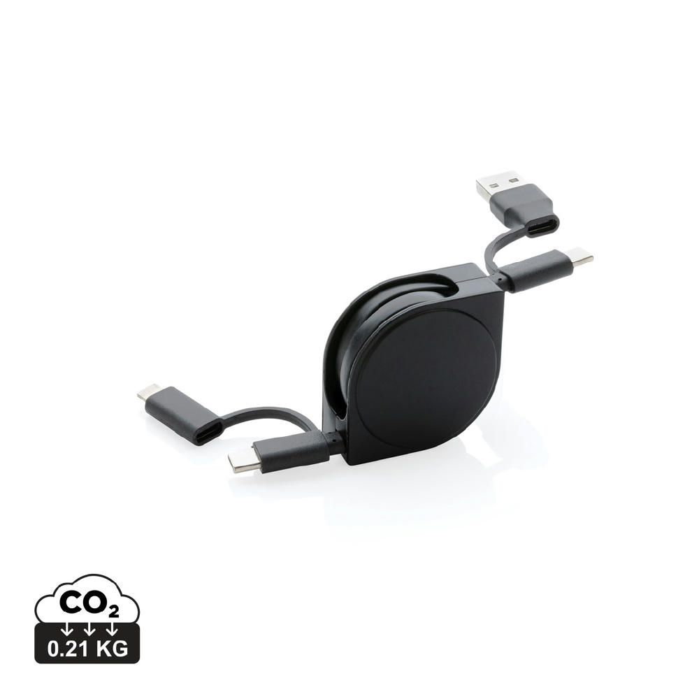 Product image 6-in-1 Kabel aus TPE und RCS Standard recyceltem Kunststoff Werbeartikel