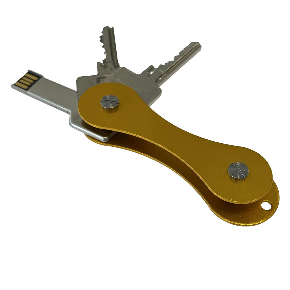 Key Organizer für 3 bis 12 Schlüssel  Blau Werbeartikel