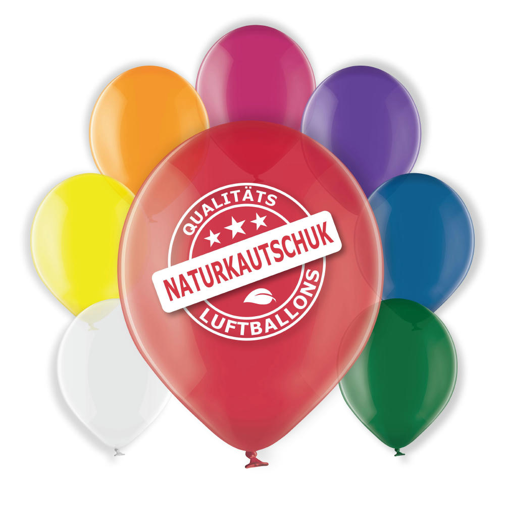 Product image Kristallballon Größe M, ca. 90/100 cm Umfang Werbeartikel