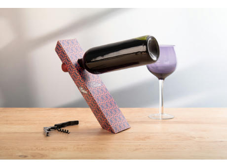 Individueller Weinflaschenhalter Winofloat Werbeartikel
