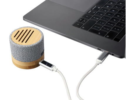 Ladekabel aus Nylongewebe 65W Claudia bedrucken