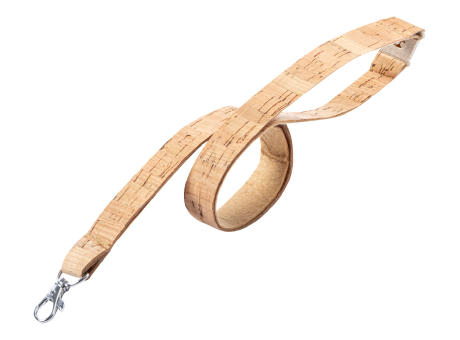 Kork-Lanyard Trino bedrucken