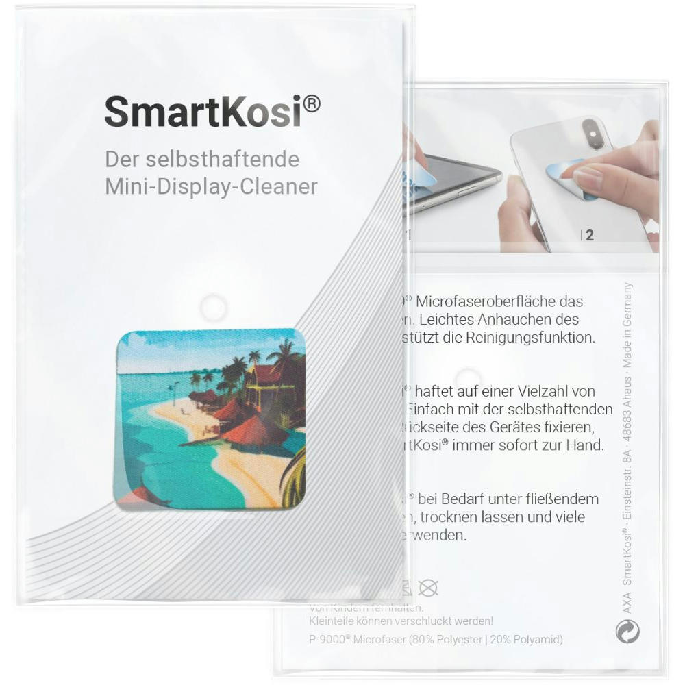 Product image Display-Cleaner SmartKosi® 2,8x2,8 cm - 2 Wochen Lieferzeit! All-Inclusive-Paket Werbeartikel
