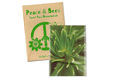 Product image Samentütchen Klein - Natronkraftpapier - Basilikum Werbeartikel