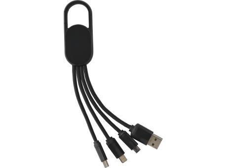 4-in-1-Ladekabelset Idris bedrucken