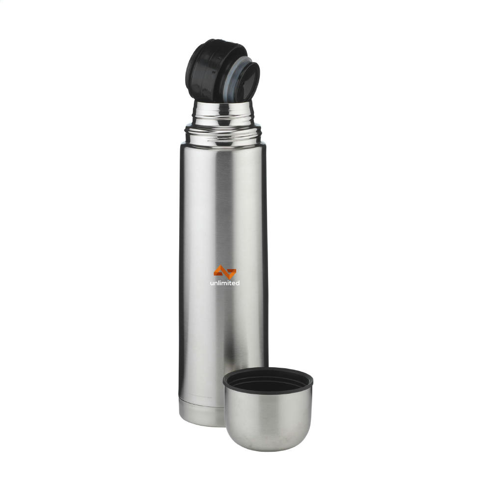 Thermotop Midi RCS Recycled Steel 1 L Termoflasche Werbeartikel