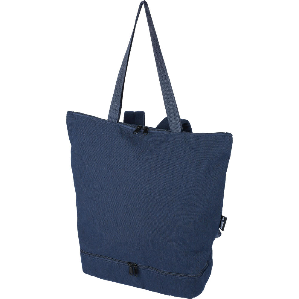 Recyceltes Poly-Baumwollgewebe (330 g/m2) Rucksack Osric Werbeartikel
