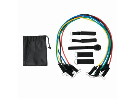 FITNESS TIME - Fitnessbänder-Set Werbeartikel