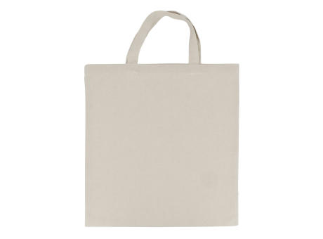 Product image Tasche OEKO-TEX® natur kurze Henkel 220g/m² 38x42 cm bedrucken