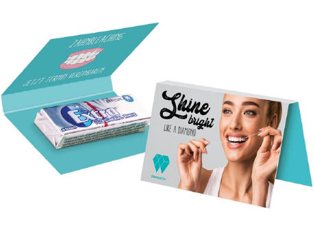 Product image Werbekarte Visitenkartenformat Wrigley's EXTRA® Werbeartikel