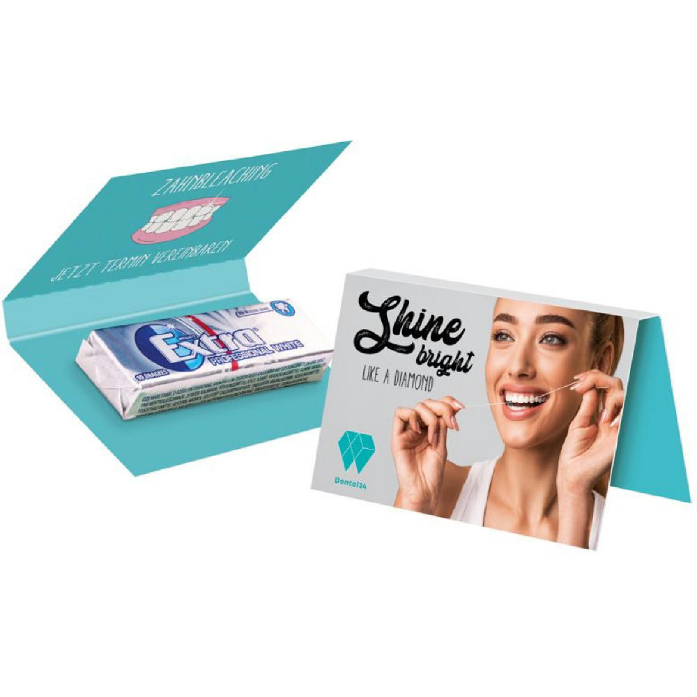 Product image Werbekarte Visitenkartenformat Wrigley's EXTRA® Werbeartikel