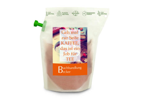 Geschenkartikel / Präsentartikel: Fußball-EM Team Deutschland Keep Calm, Tee im Brühbeutel Werbeartikel