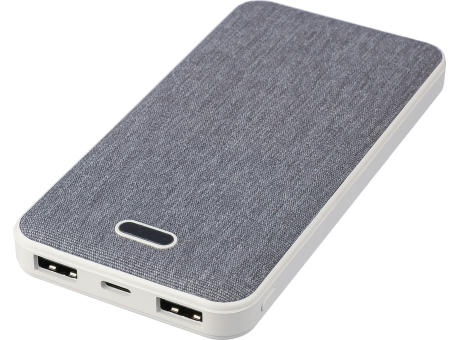 Recycelte ABS-Powerbank Tovi Werbeartikel