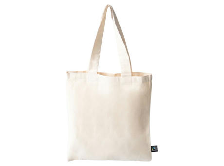 Fairtrade Canvastasche Tom nature Werbeartikel